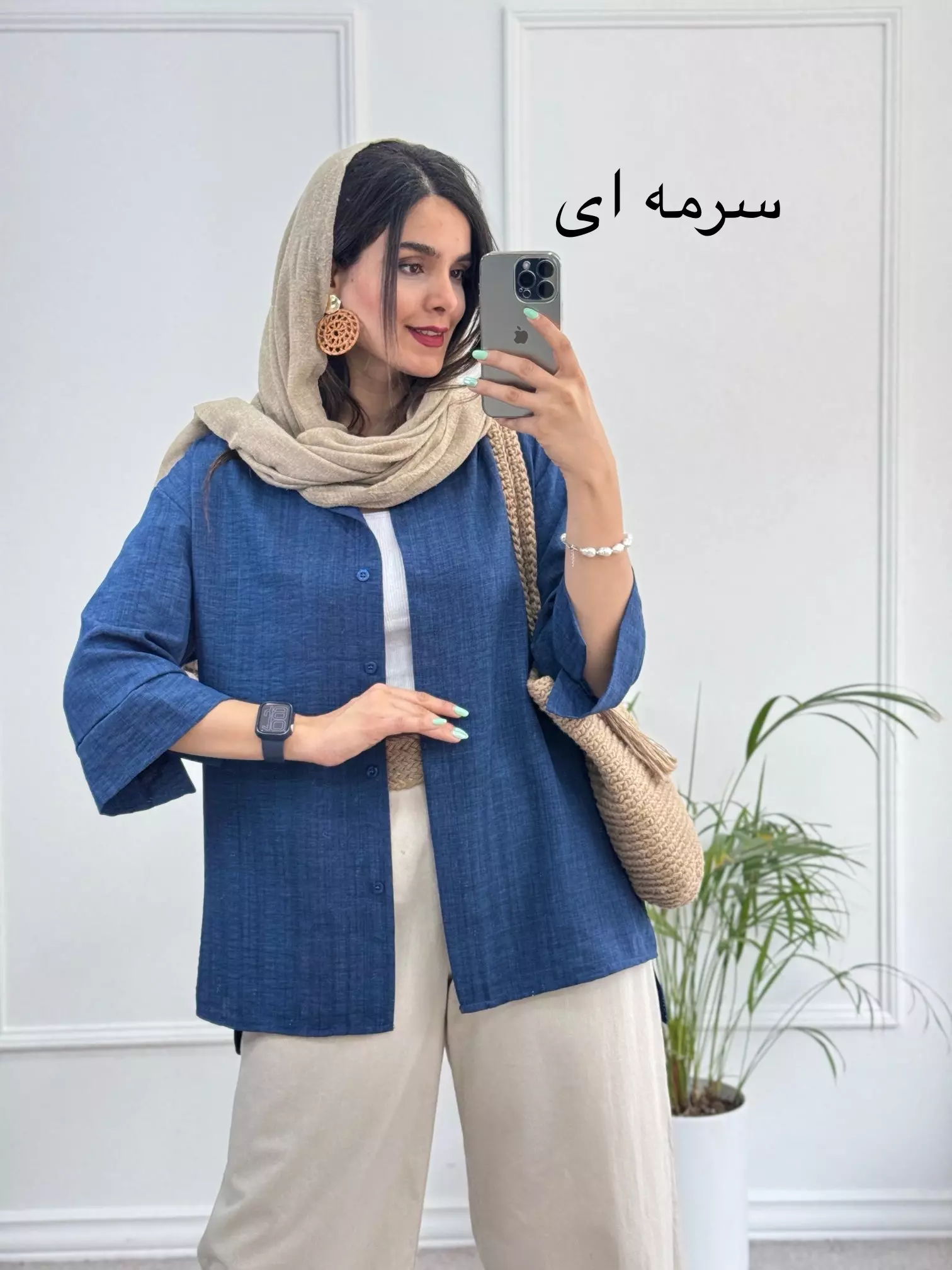 شومیز مانتویی آناهیتا
